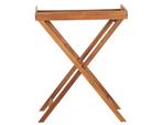 Siena Garden Minera Tafel 45x80x99,5 cm Acacia - Natuur, Tuin en Terras, Tuintafels, Ophalen of Verzenden, Nieuw, Hout