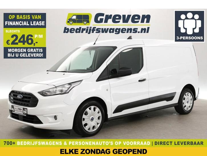 Ford Transit Connect 1.5 EcoBlue L2 | 120PK | 3-Zits |, Auto's, Bestelauto's, Te koop, Handgeschakeld, Financial lease, Diesel