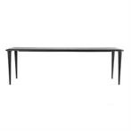 Eettafel Jiska 300x100 - zwart, Ophalen of Verzenden, Nieuw