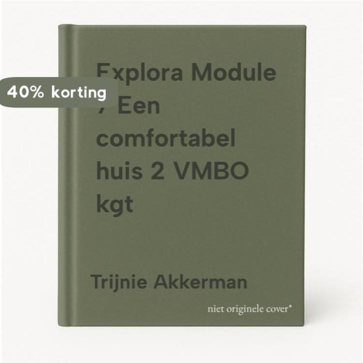 Explora Module 7 Een comfortabel huis 2 VMBO kgt, Boeken, Wetenschap, Gelezen, Verzenden