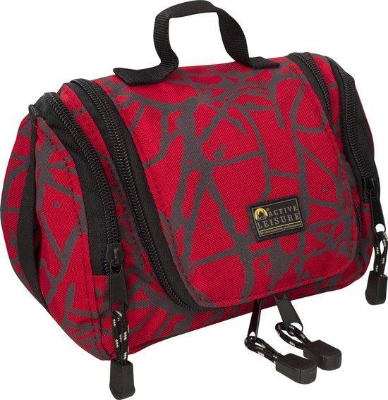 Active Leisure Toiletbag - Rode Print, Sieraden, Tassen en Uiterlijk, Overige Accessoires, Verzenden