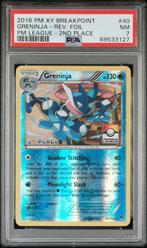 Greninja (BKP 40) – 2nd Place League Promo – PSA 7, Ophalen of Verzenden, Nieuw