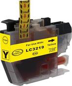 Huismerk Brother LC-3219XL Y cartridge geel, Verzenden, Nieuw, Huismerk