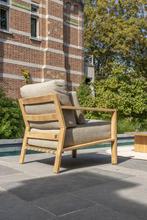 Lucas stoel bank loungeset 4 delig naturel teak 4 Seasons, Tuin en Terras, Tuinsets en Loungesets, Ophalen of Verzenden, Nieuw