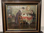 Heinrich Franz (1871-1942) - 2 Dames aan een theetafel., Antiek en Kunst