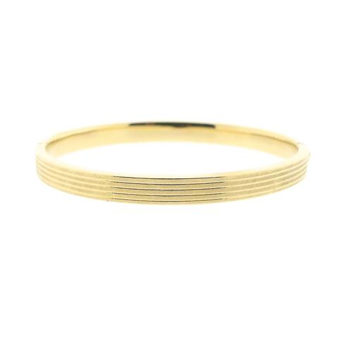Vintage gouden slavenarmband | Ø 60 mm (tijdloos sieraad), Sieraden, Tassen en Uiterlijk, Armbanden, Overige kleuren, Gebruikt