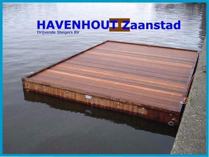 Drijvend terras, drijvende steiger, ponton, werkvlot., Watersport en Boten, Overige Watersport en Boten, Nieuw