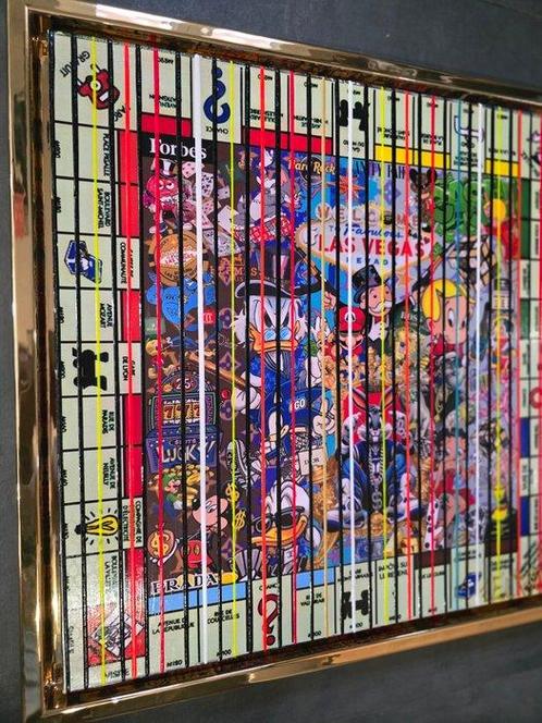 Elmago - Duck tales money codebarre 3 (large), Antiek en Kunst, Kunst | Schilderijen | Modern