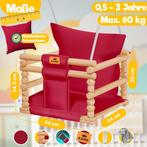 KIDIZ® Babyschommel - Kinderschommel - Baby Swing - Rood, Verzenden, Nieuw