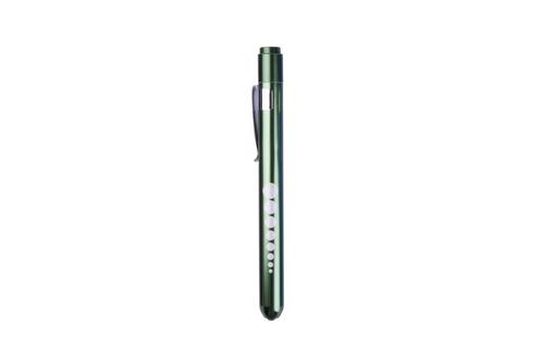 Penlight (groen) - pupillampje - medisch ooglampje - dokters, Diversen, Verpleegmiddelen, Nieuw, Verzenden