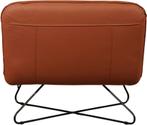 Direct meenemen | Cognac leren fauteuil zonder armleuning |, Huis en Inrichting, Fauteuils, Nieuw, Ophalen of Verzenden, 75 tot 100 cm