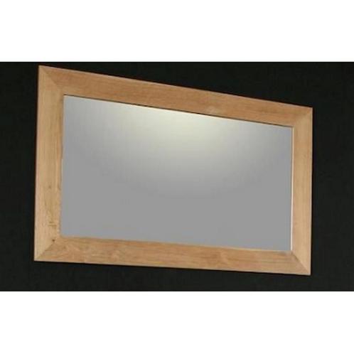 Badkamerspiegel Casajoy 50x80cm Eiken Frame, Huis en Inrichting, Badkamer | Badkamermeubels, Ophalen of Verzenden