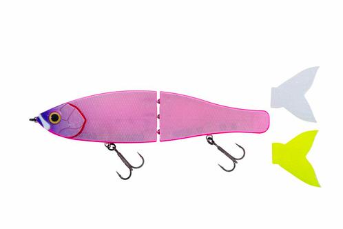 Ultimate Collos X-Glide Swimbait Crazy Pink 20cm (76g), Watersport en Boten, Hengelsport | Algemeen, Overige typen, Nieuw, Verzenden