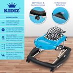 KIDIZ® 4in1 Baby walker - Loopstoel - Loopwagen - Opvouwbaar, Verzenden, Nieuw