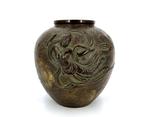 Vaas - Brons - Japan - Late Edo periode - Vaas, Antiek en Kunst