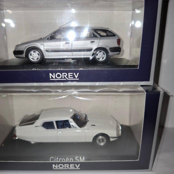 Norev 1:43 - Modelauto (2) - Citroën Xsara Break; Citroën SM, Hobby en Vrije tijd, Modelauto's | 1:5 tot 1:12