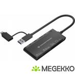 Conceptronic StreamVault BIAN03B geheugenkaartlezer USB 3.2, Verzenden, Nieuw, Conceptronic