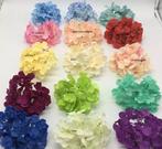 Hortensia Hydrangea 29 Paars Zijden Bloemkop los 15×10 cm, Ophalen of Verzenden, Nieuw