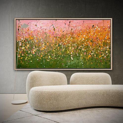 Cornelio Reut - Estate in Fiore XXL, Antiek en Kunst, Kunst | Schilderijen | Modern