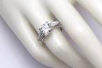 Ring - 18 karaat Witgoud - 3.46ct. tw. Diamant (Lab-grown) -, Sieraden, Tassen en Uiterlijk, Ringen, Nieuw