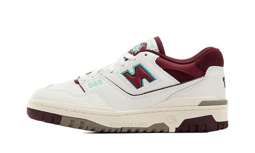 New Balance 550  White Burgundy Blue  - Maat 39.5, Kleding | Dames, Schoenen, Nieuw, Sneakers of Gympen, Ophalen of Verzenden