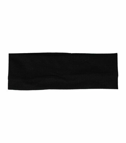 Haarband Basic 8cm Zwart, Sieraden, Tassen en Uiterlijk, Uiterlijk | Haarverzorging