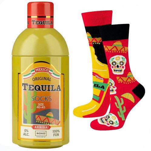 Tequila sokken, Kleding | Dames, Sokken en Kousen, Sokken en Kniesokken, Overige kleuren, Overige maten, Nieuw, Verzenden
