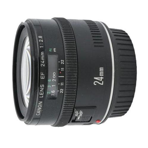 Canon EF 24mm f/2.8 objectief - Tweedehands, Audio, Tv en Foto, Fotografie | Lenzen en Objectieven, Groothoeklens, Gebruikt, Verzenden