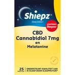 2x Shiepz CBD Cannabidiol 7 mg En Melatonine 25 tabletten, Nieuw, Verzenden