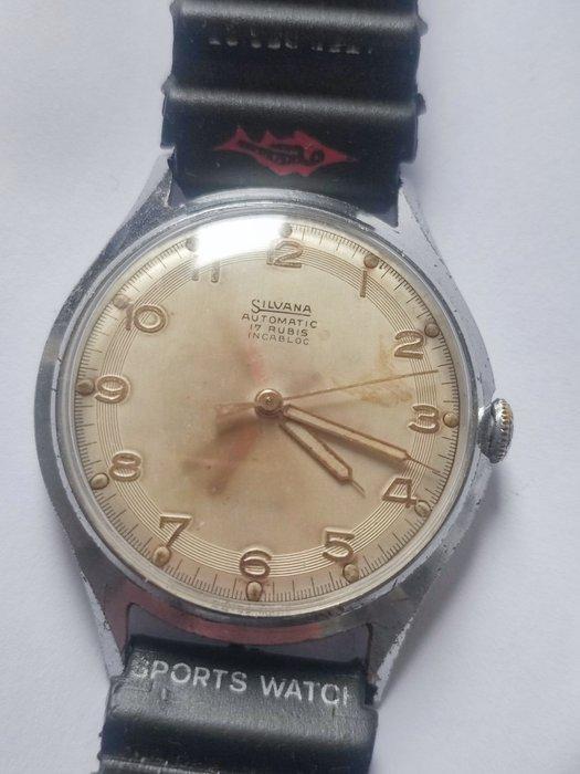 vintage SLVANA automatic - bumber - Vintage - Zonder, Sieraden, Tassen en Uiterlijk, Horloges | Heren