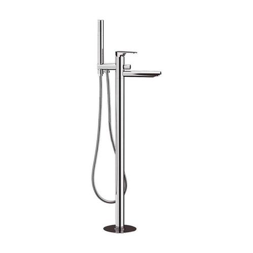 Vrijstaande Badmengkraan Sapho Corneli met Handdouche Chroom, Doe-het-zelf en Verbouw, Sanitair, Kraan, Nieuw, Chroom, Ophalen of Verzenden