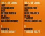 Het Koninkrijk der Nederlanden in de Tweede Wereldoorlog, Boeken, Geschiedenis | Wereld, Gelezen, Dr. L. de Jong, Verzenden