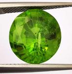 Zonder Minimumprijs Olivijn - 6.47 ct - Antwerp Laboratory, Sieraden, Tassen en Uiterlijk, Edelstenen, Nieuw