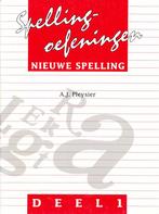 Spelling oefeningen nieuwe spelling deel 1 groep 7/8 (per st, Verzenden, Nieuw
