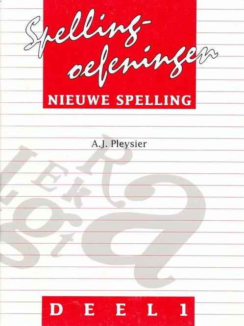 Spelling oefeningen nieuwe spelling deel 1 groep 7/8 (per st, Boeken, Schoolboeken, Nieuw, Verzenden