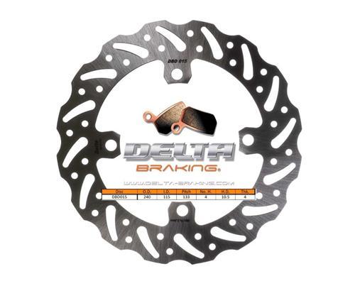 Delta Braking achter remschijf ( 240mm ) Type G Kawasaki KXF, Motoren, Onderdelen | Merk-onafhankelijk, Ophalen of Verzenden