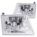 ANZO 1992-2006 Ford Econoline Crystal Headlights Chrome -, Auto-onderdelen, Ophalen of Verzenden, Nieuw
