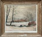 Paul R. de San Stefano (XX) - Paysage hiverna