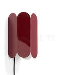 HAY Arcs Wandlamp, rood - met stekker (Wandlampen), Huis en Inrichting, Lampen | Wandlampen, Verzenden, Nieuw