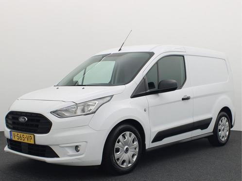 Ford Transit Connect 1.5 EcoBlue L1 Trend, Auto's, Bestelauto's, Onderhoudsboekje, Lease, Zwart, Handgeschakeld, Wit, Financial lease