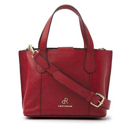 -50% dR Amsterdam  dR Amsterdam Hand / schoudertas  maat One, Sieraden, Tassen en Uiterlijk, Tassen | Damestassen, Rood, Nieuw