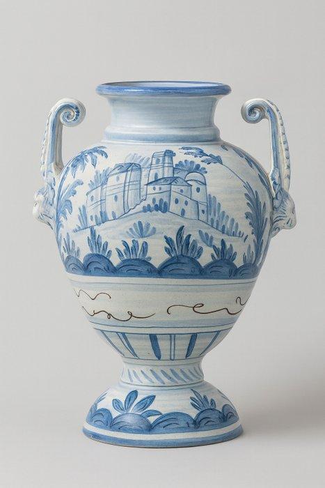 Montelupo Fiorentino - Italiano vintage - dekselvaas -, Antiek en Kunst, Antiek | Glas en Kristal