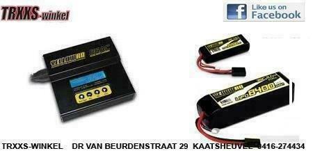 RC lipo en nimh accu&#39;s lader, snellader diverse merken TRXXS, Hobby en Vrije tijd, Modelbouw | Radiografisch | Auto's, Auto offroad