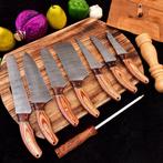 Black Smith - Keukenmes - Kitchen knife set - Rose Wood en