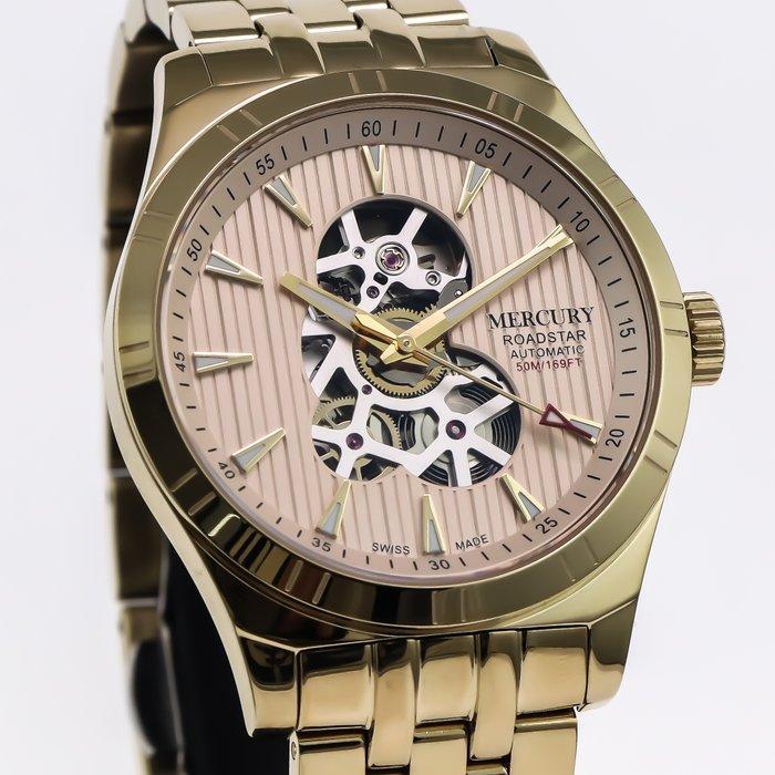 Mercury - Roadstar Skeleton Automatic Swiss Watch -, Sieraden, Tassen en Uiterlijk, Horloges | Heren