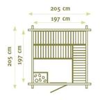 Sauna - Finse binnensauna MS1, Verzenden, Nieuw