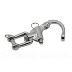 Panieksluiting RVS 10x70 mm klein, Dieren en Toebehoren, Paarden en Pony's | Trailers en Aanhangwagens, Ophalen of Verzenden, Nieuw