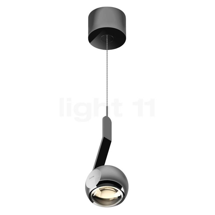 Occhio Io Sospeso Var Up C Hanglamp LED, kop chrom glimmend/, Huis en Inrichting, Lampen | Hanglampen, Nieuw, Verzenden