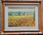 Michele Cascella (1892-1989) - Campo di papaveri, Antiek en Kunst