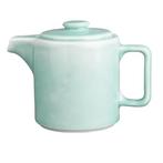 Fondant theepot | mint groen | 450ml | 2 stuks, Verzenden